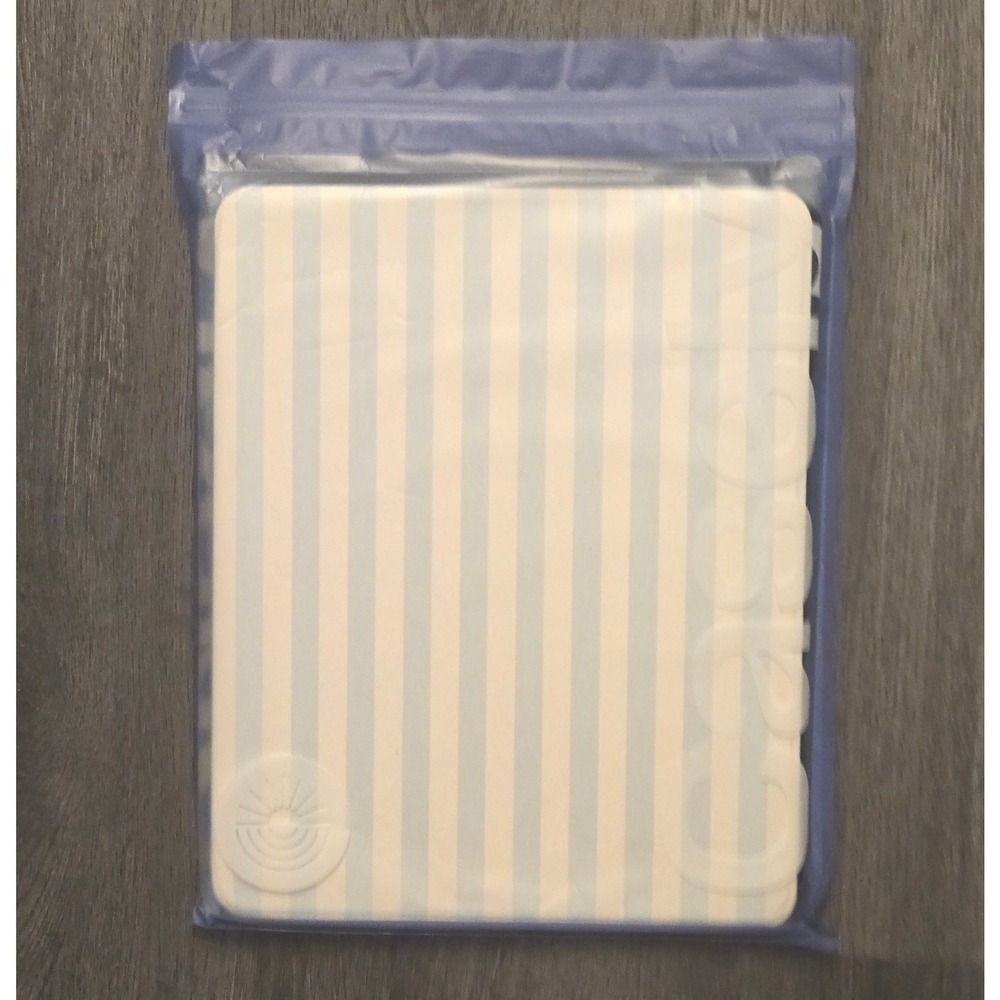 Casely Blue Stripes Sunday Best iPad Folio Case 11" x 9.25"